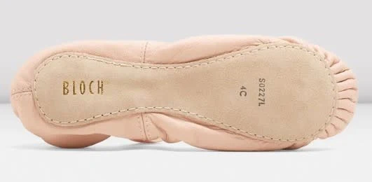 Girls' Belle Full Sole Leather Ballet Shoe (227G) - Image 4